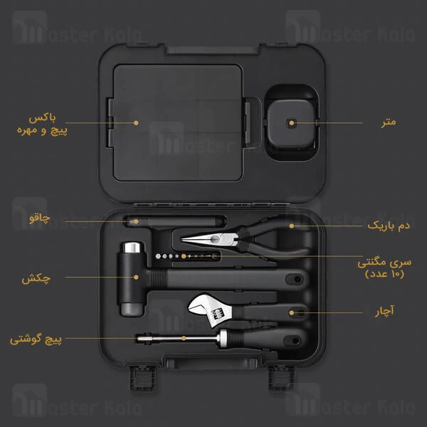 جعبه ابزار شیائومی Xiaomi MIIIW MWTK01 Multifunctional Household DIY Repair Toolkit