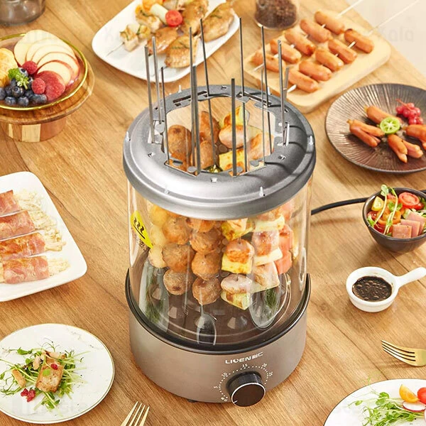 باربیکیو برقی شیائومی Xiaomi Mijia LIVEN Automatic Barbecue Machine Electric Grill KL-J121