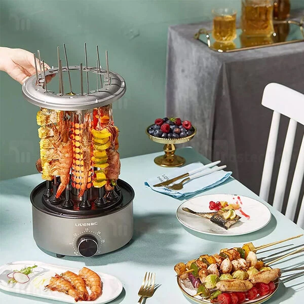 باربیکیو برقی شیائومی Xiaomi Mijia LIVEN Automatic Barbecue Machine Electric Grill KL-J121