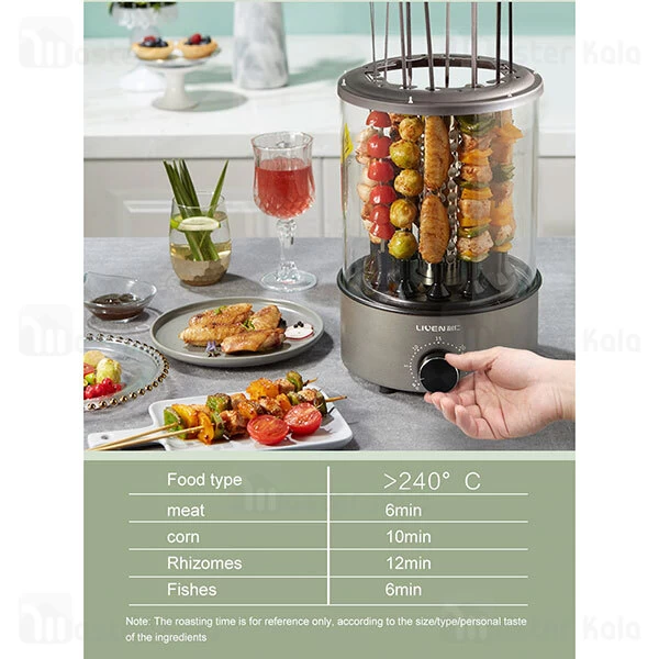 باربیکیو برقی شیائومی Xiaomi Mijia LIVEN Automatic Barbecue Machine Electric Grill KL-J121