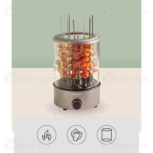 باربیکیو برقی شیائومی Xiaomi Mijia LIVEN Automatic Barbecue Machine Electric Grill KL-J121