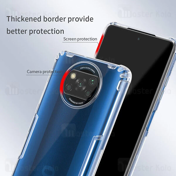 قاب ژله ای Xiaomi Poco X3 NFC Nillkin Nature TPU Case
