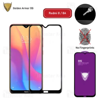 محافظ صفحه شیشه ای تمام صفحه تمام چسب OG شیائومی Xiaomi Redmi 8 / 8A / 8A Pro OG 2.5D Glass