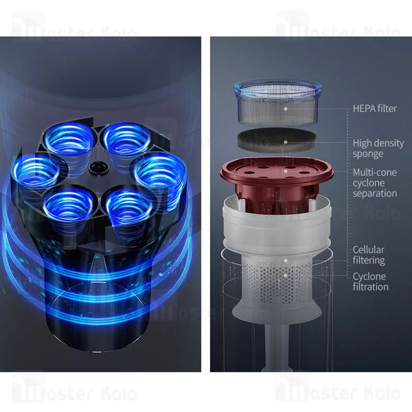 جارو شارژی شیائومی Xiaomi Trouver Solo 10 Cordless Handheld Vacuum Cleaner