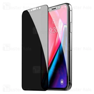 گلس حریم شخصی تمام صفحه تمام چسب آیفون Apple iPhone X / XS Privacy Glass