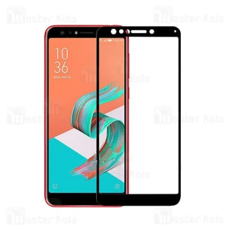 محافظ صفحه شیشه ای تمام صفحه دور چسب ایسوس Asus Zenfone 5 Lite ZC600KL