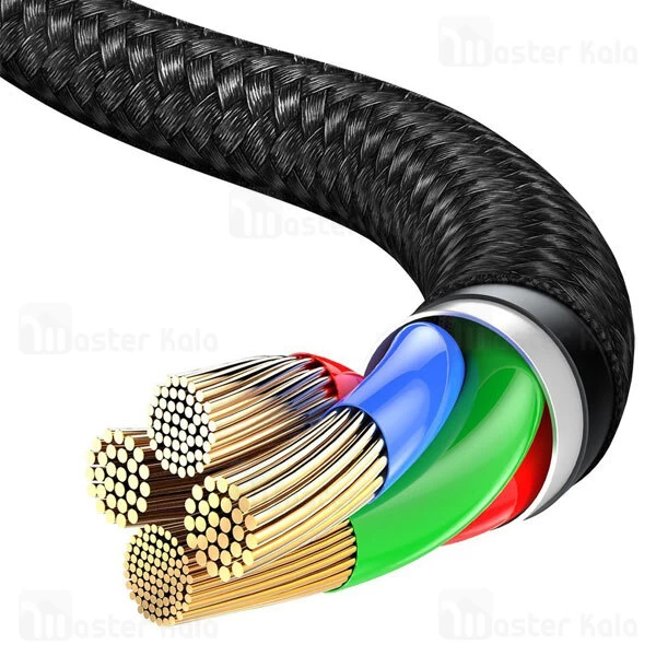 کابل Type-C به Type-C بیسوس Baseus Halo Data Cable Type-C CATGH-J01 توان 60 وات به طول 1 متر