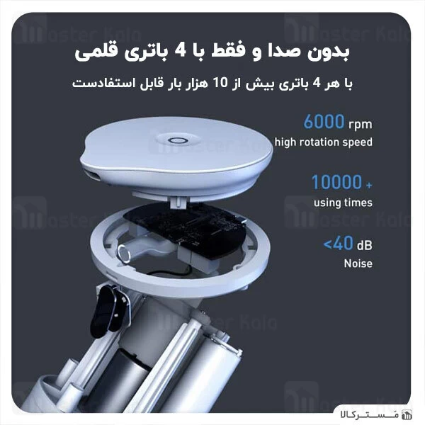 پمپ فوم مایع دستشویی بیسوس Baseus Minipeng hand Washing Machine ACXSJ-A02 دارای چشمی