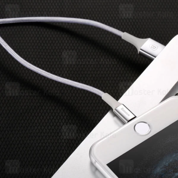 کابل لایتنینگ بیسوس Baseus Shining Cable with Jet Metal CALSY-01 طول 1 متر توان 2 آمپر