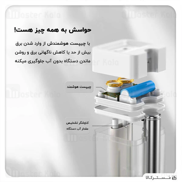 دستگاه بخور سرد Baseus Time Magic box Humidifier DHSG-A02 550ml