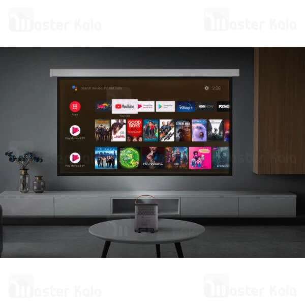 ویدیو پروژکتور هوشمند شیائومی Xiaomi M055FGN Mini Projector Dice دارای اسپیکر