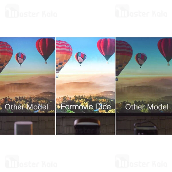 ویدیو پروژکتور هوشمند شیائومی Xiaomi M055FGN Mini Projector Dice دارای اسپیکر