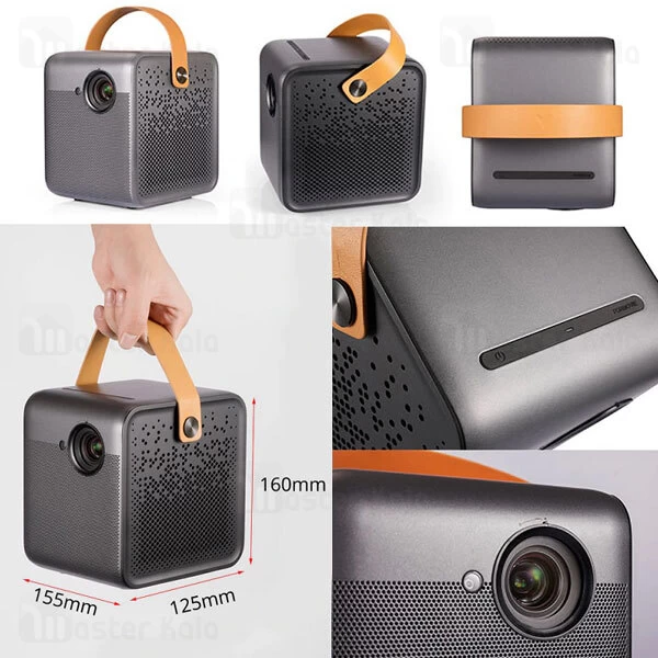 ویدیو پروژکتور هوشمند شیائومی Xiaomi M055FGN Mini Projector Dice دارای اسپیکر