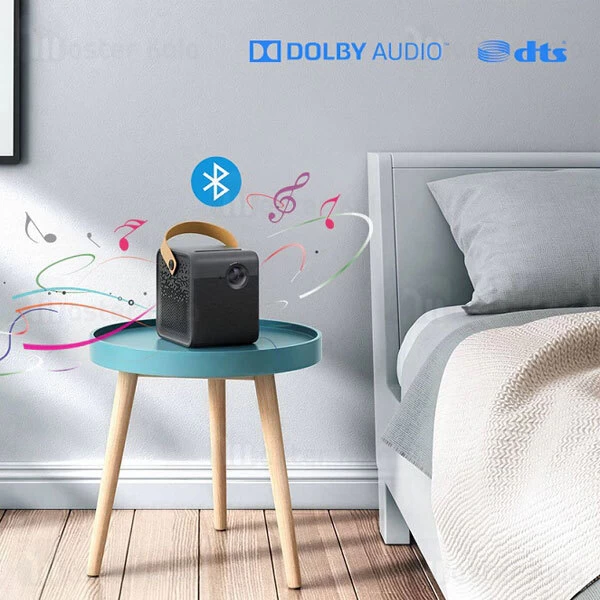 ویدیو پروژکتور هوشمند شیائومی Xiaomi M055FGN Mini Projector Dice دارای اسپیکر