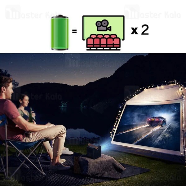 ویدیو پروژکتور هوشمند شیائومی Xiaomi M055FGN Mini Projector Dice دارای اسپیکر