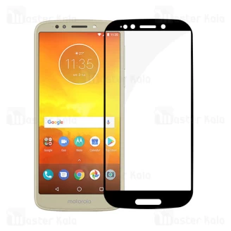 محافظ صفحه شیشه ای تمام صفحه تمام چسب موتورولا Motorola Moto E5 / G6 Play
