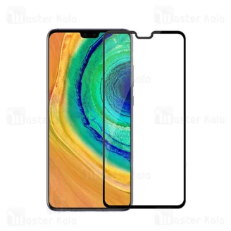 محافظ صفحه شیشه ای تمام صفحه تمام چسب هواوی Huawei Mate 30 Glass