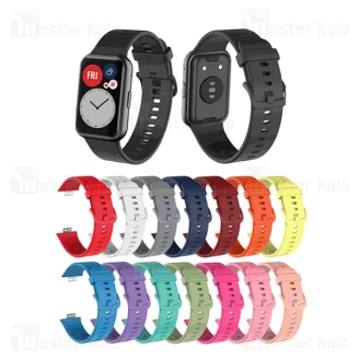 بند سیلیکونی ساعت هوشمند هواوی Huawei Watch Fit Silicone Band