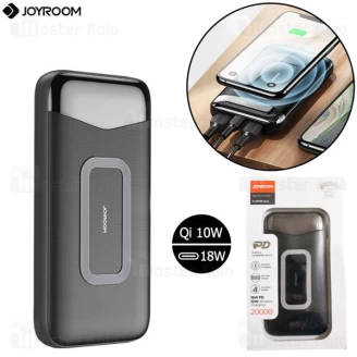 پاوربانک وایرلس 20000 فست شارژ جویروم Joyroom D-QP189 Plus PD 10W Wireless Power Bank توان 10 وات