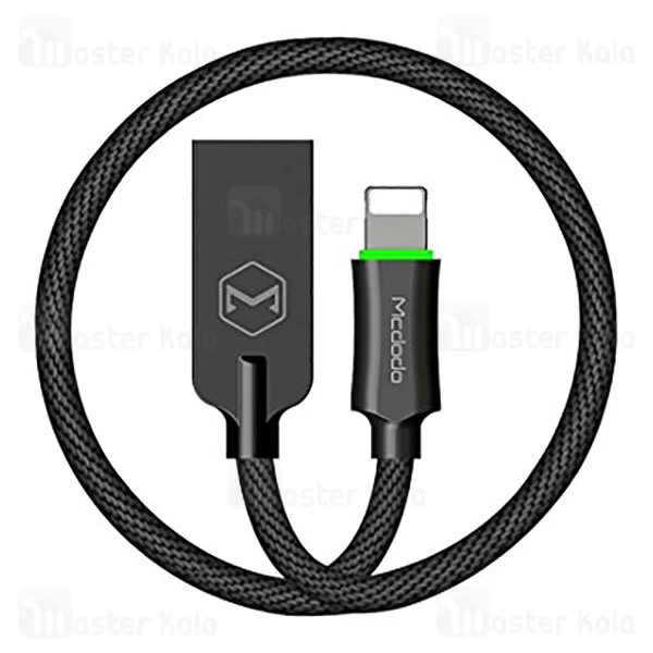 کابل لایتنینگ Mcdodo CA-3901 Knight Series Auto Power Off Lightning Data Cable 2.4A 1.2M