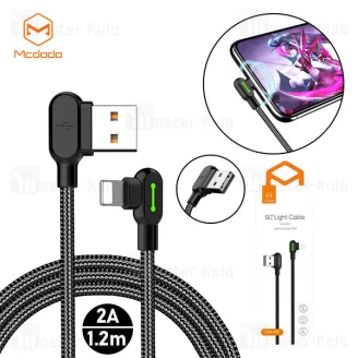 کابل لایتنینگ مک دودو Mcdodo CA-4671 Data Cable توان 2 آمپر و طول 1.2 متر