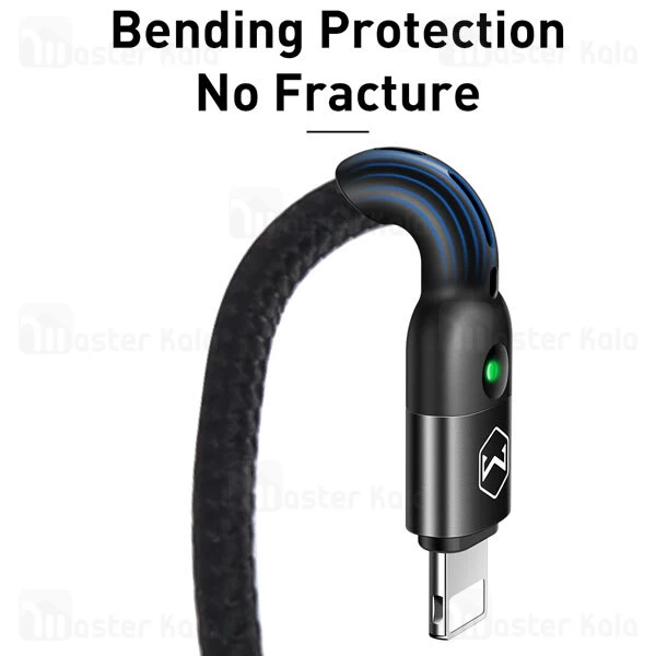 کابل لایتنینگ Mcdodo CA-6410 Omega Series QC4.0 Lightning 2A 1.8m Data Coiled Cable