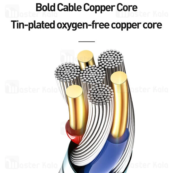 کابل لایتنینگ Mcdodo CA-6410 Omega Series QC4.0 Lightning 2A 1.8m Data Coiled Cable