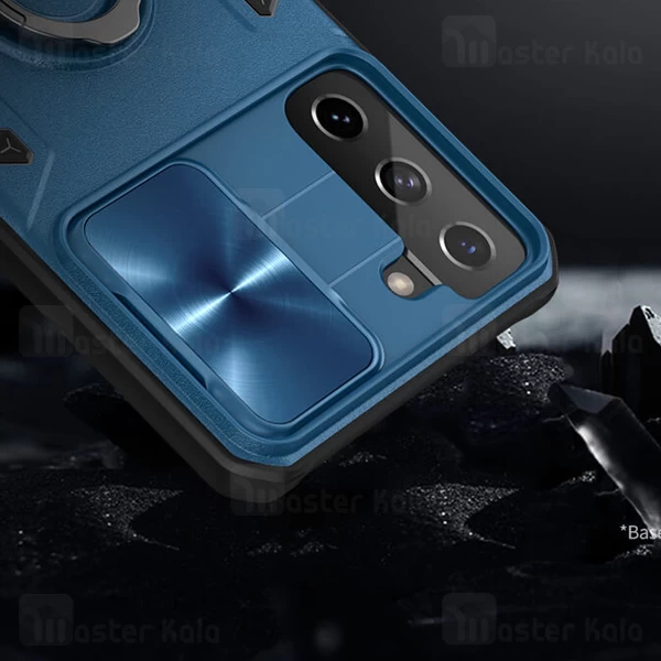 گارد محافظ ضد ضربه نیلکین Samsung Galaxy S21 Plus Nillkin CamShield Armor دارای محافظ دوربین
