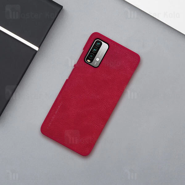 کیف چرمی Xiaomi Redmi Note 9 4G / Redmi 9 Power / Redmi 9T Nillkin Qin Leather Case