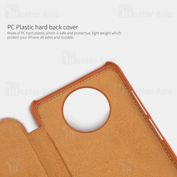 کیف چرمی Xiaomi Redmi Note 9 5G / Note 9T Nillkin Qin Leather Case