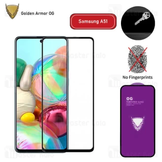 محافظ صفحه شیشه ای تمام صفحه تمام چسب OG سامسونگ Samsung Galaxy A51 OG 2.5D Glass