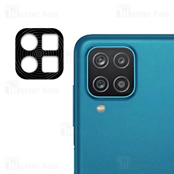 محافظ لنز فلزی دوربین موبایل Samsung Galaxy A12 Metal Lens