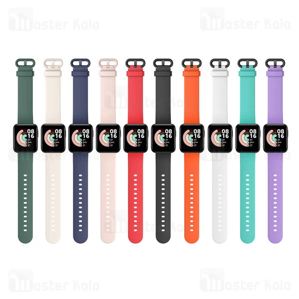 بند سیلیکونی دستبند هوشمند Silicone Strap for Xiaomi Mi Watch Lite / Redmi Watch Fit
