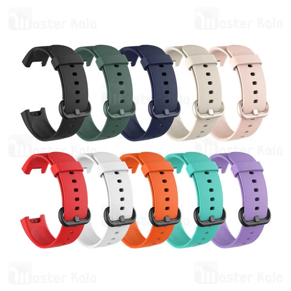 بند سیلیکونی دستبند هوشمند Silicone Strap for Xiaomi Mi Watch Lite / Redmi Watch Fit