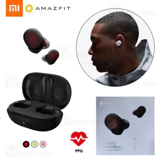 هندزفری بلوتوث دوگوش شیائومی Xiaomi Amazfit PowerBuds Bluetooth Earbuds با قابلیت سنجش ضربان قلب