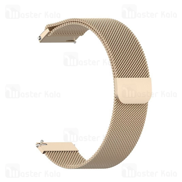 بند فلزی ساعت هوشمند شیائومی Xiaomi Haylou LS02 Stainless Steel Milanese Strap