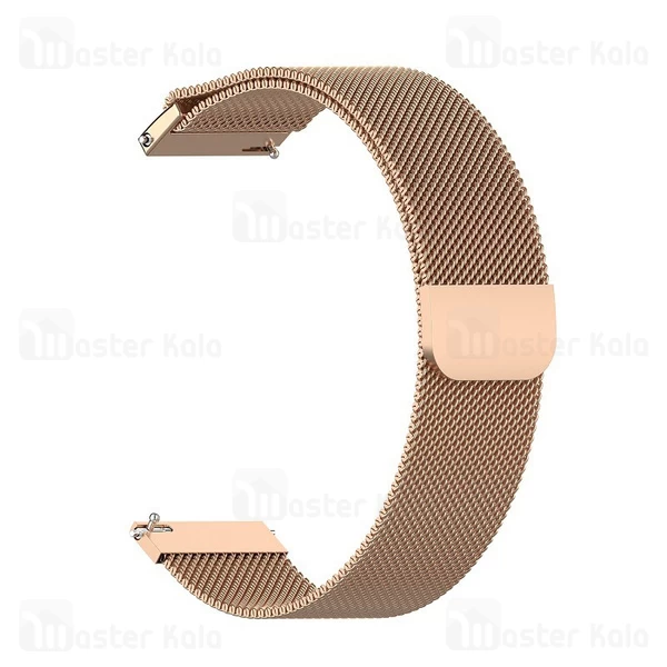 بند فلزی ساعت هوشمند شیائومی Xiaomi Haylou LS02 Stainless Steel Milanese Strap