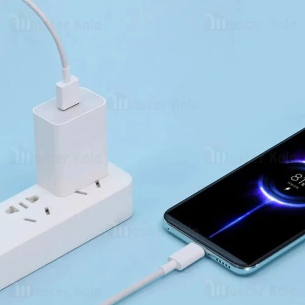 آداپتور فست شارژ شیائومی Xiaomi MDY-11-EM Power Adapter QC3.0 Plus توان 22.5 وات به همراه کابل