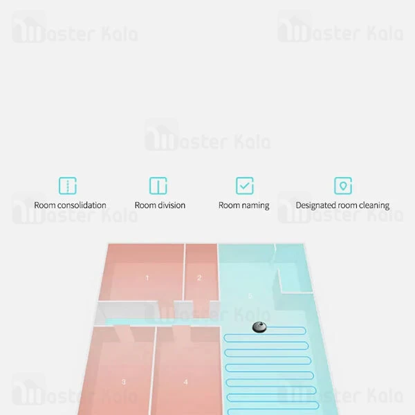 جارو برقی هوشمند رباتیک شیائومی Xiaomi Viomi V2 Pro Robot Vacuum V-RVCLM21B