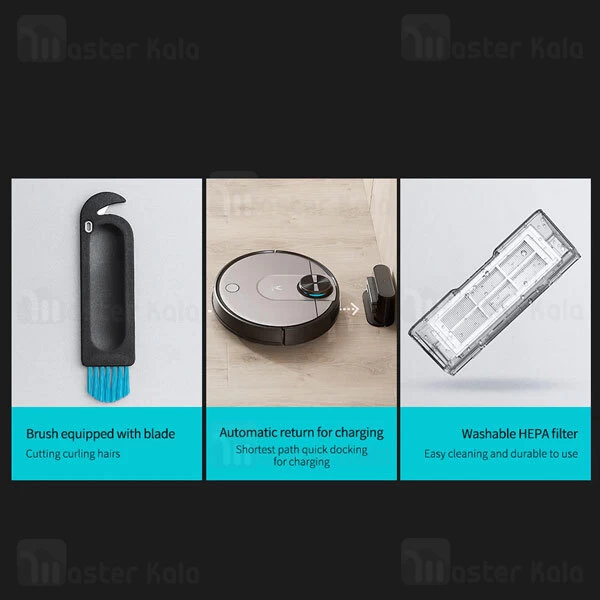 جارو برقی هوشمند رباتیک شیائومی Xiaomi Viomi V2 Pro Robot Vacuum V-RVCLM21B