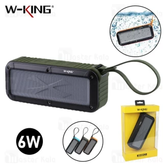 اسپیکر بلوتوث ضد آب دبلیو کینگ W-King S20 Wireless Speaker رم خور