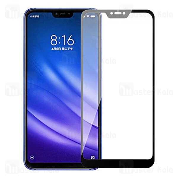 محافظ صفحه شیشه ای تمام صفحه تمام چسب شیائومی Xiaomi Mi 8 Lite / Mi8 Lite 6D