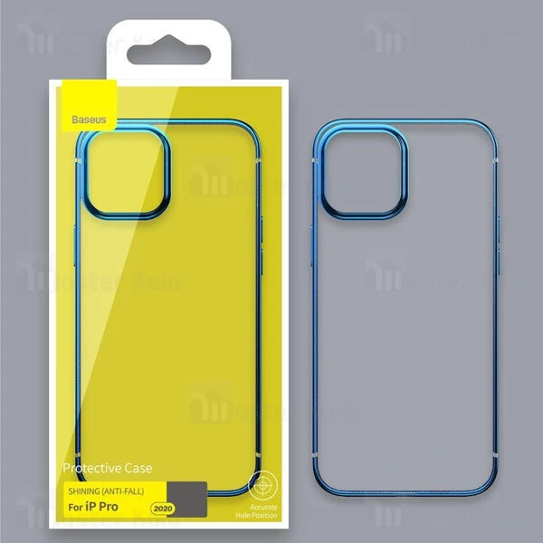قاب بیسوس آیفون Apple iPhone 12 Mini Baseus Shining Anti-Fall Case ARAPIPH54N-MD01