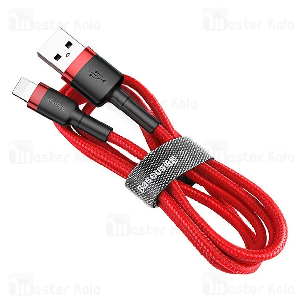 کابل لایتنینگ Baseus Cafule CALKLF-BG1 Lightning 2.4A