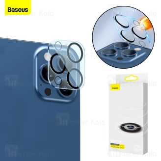 پک 2تایی محافظ لنز دوربین شیشه ای آیفون Baseus SGAPIPH67P-AJT02 Camera Lens iPhone 12 Pro Max