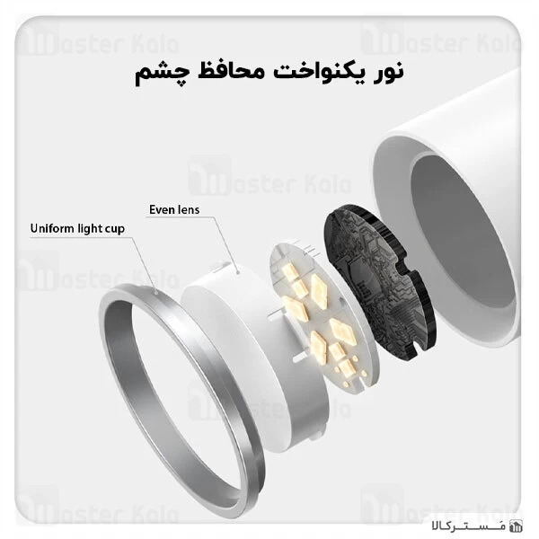 چراغ مطالعه بیسوس Baseus i-wok Series Charging Office Reading Desk Lamp DGIWK-A02 Spotlight