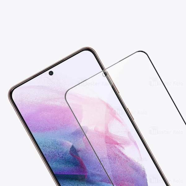 محافظ صفحه نمایش شیشه ای تمام صفحه تمام چسب نیلکین سامسونگ Samsung Galaxy S21 Plus Nillkin CP+ Pro