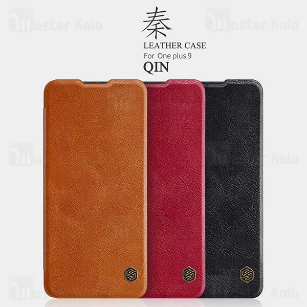 کیف چرمی Nillkin Qin Leather Case OnePlus 9
