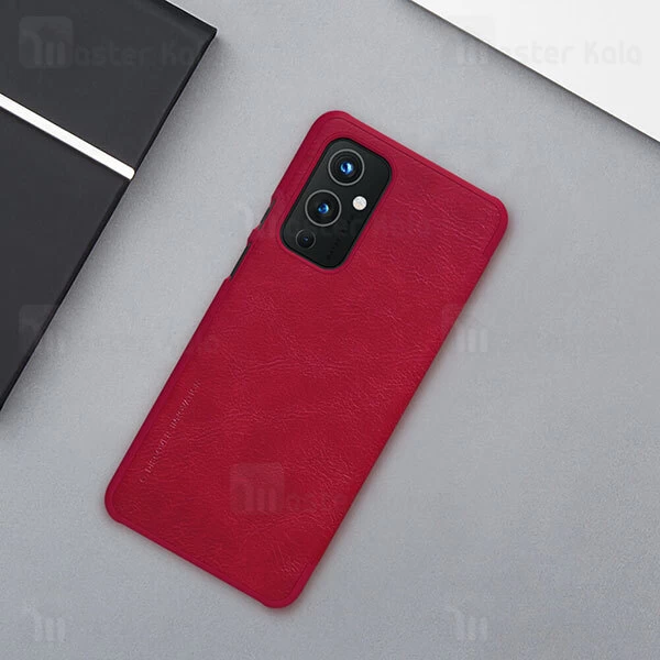 کیف چرمی Nillkin Qin Leather Case OnePlus 9
