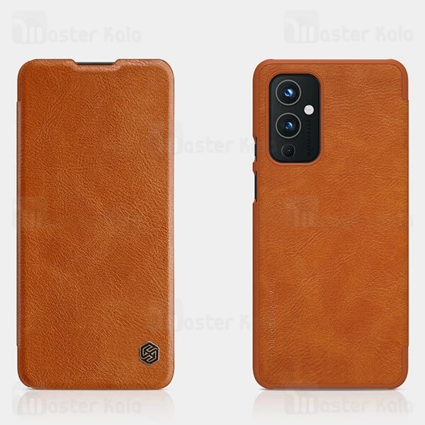 کیف چرمی Nillkin Qin Leather Case OnePlus 9